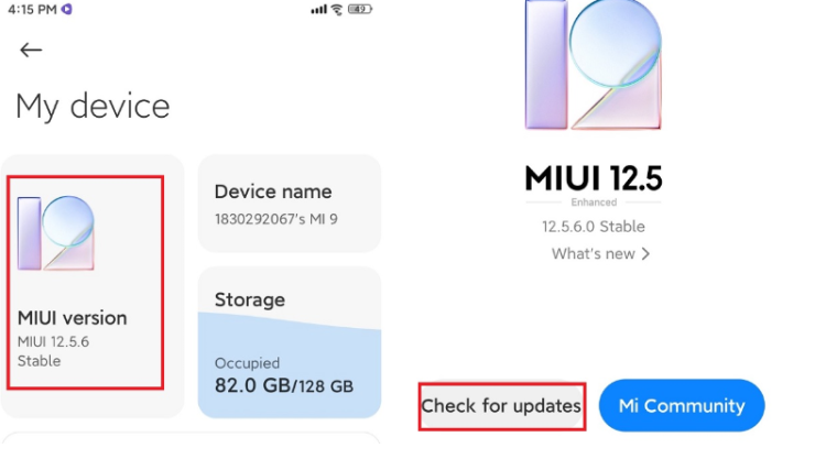 cập nhật miui 14