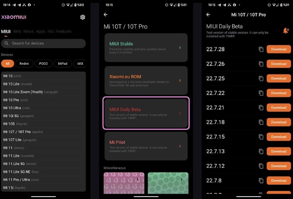 cập nhật miui 14