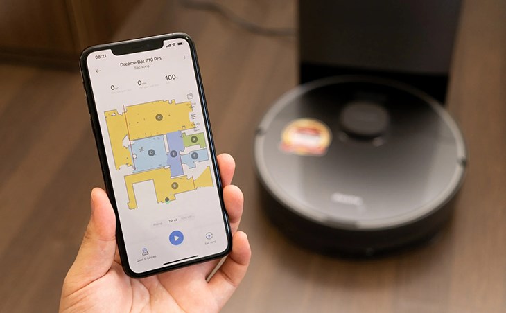 Vệ sinh robot hút bụi