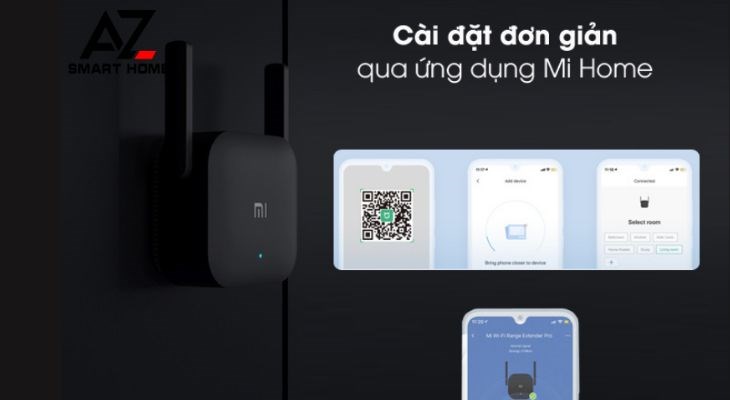 cục kích wifi xiaomi repeater pro