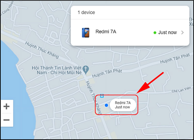 định vị và cách tìm lại điện thoại Xiaomi bị mất