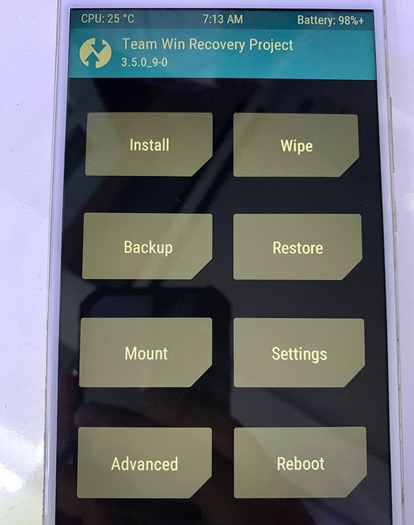 cài twrp xiaomi