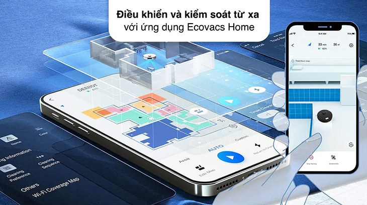 sử dụng robot hút bụi deebot