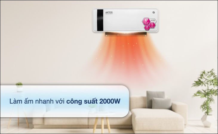 quạt sưởi gốm