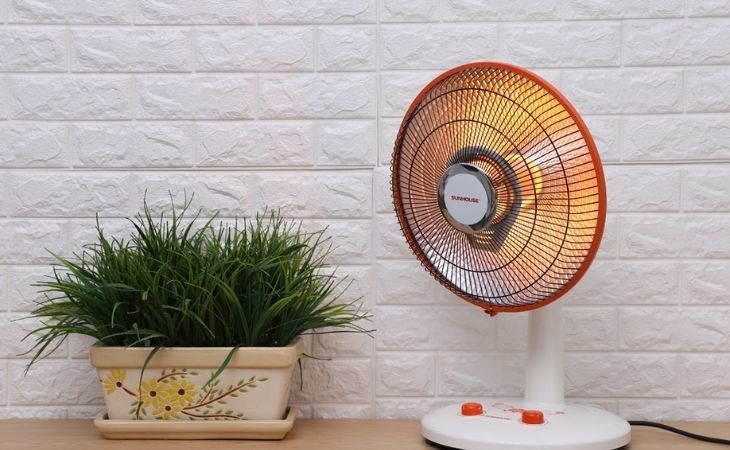 quạt sưởi halogen