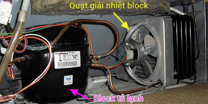 tủ lạnh không đông đá