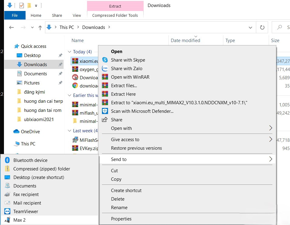 cách up rom xiaomi​