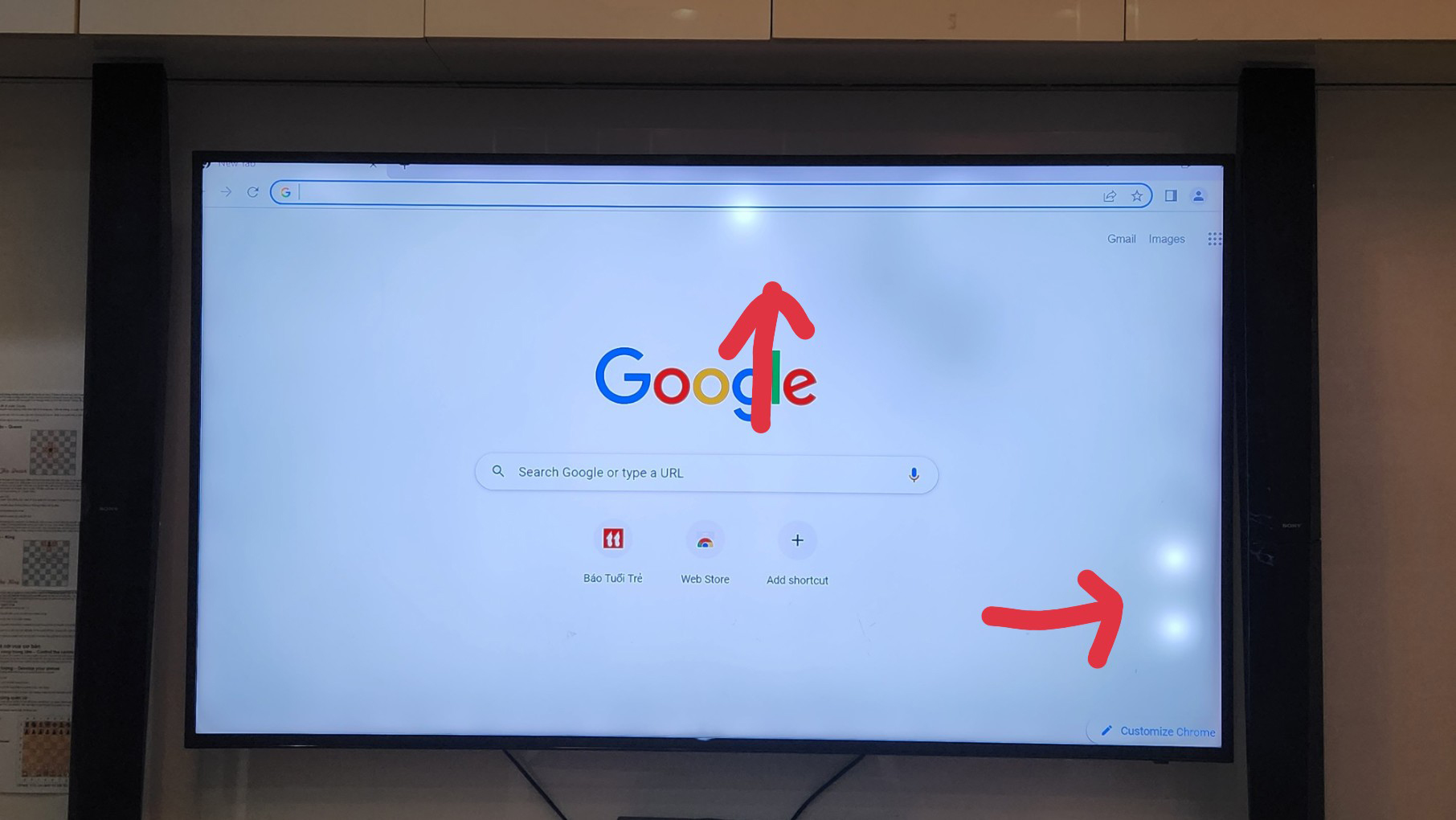 Cách khắc phục màn hình tivi bị đốm sáng
