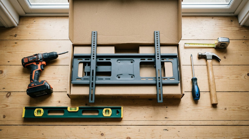 Phân loại và chuẩn bị dụng cụ lắp giá treo tivi