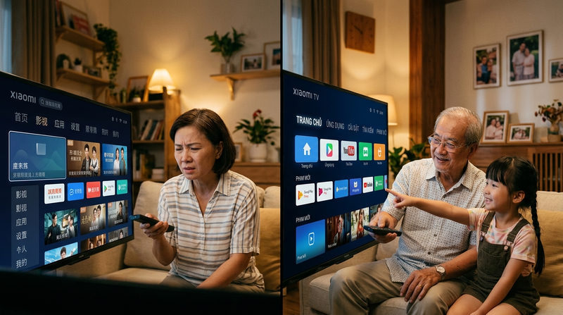 Tại sao cần việt hóa tivi Xiaomi nội địa ngay khi mua?