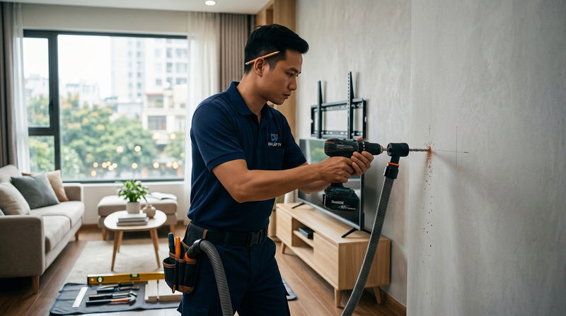 Tại sao nên chọn dịch vụ lắp tivi tận nơi Hà Nội của chúng tôi?