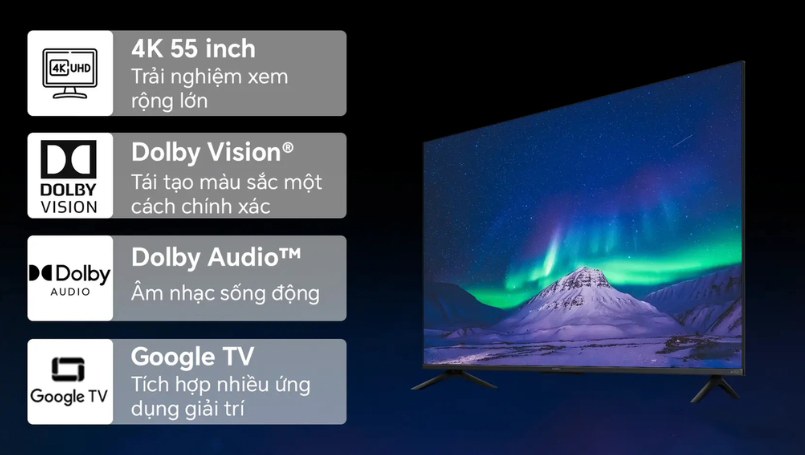 Tivi Xiaomi A Pro QLED 4K 55 inch 2026 10 1746522450063 google tivi xiaomi a pro qled 4k 55 inch l55mb apsea 2026 33