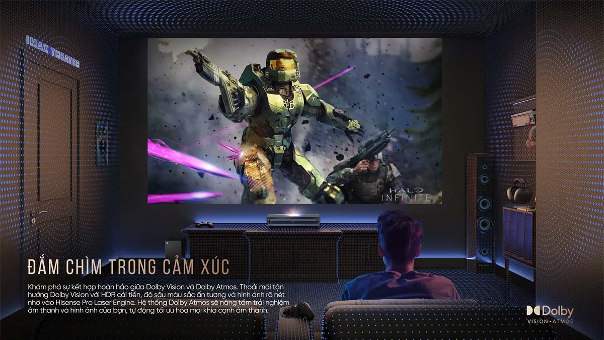 Máy chiếu siêu gần Hisense Cinema PX3-Pro