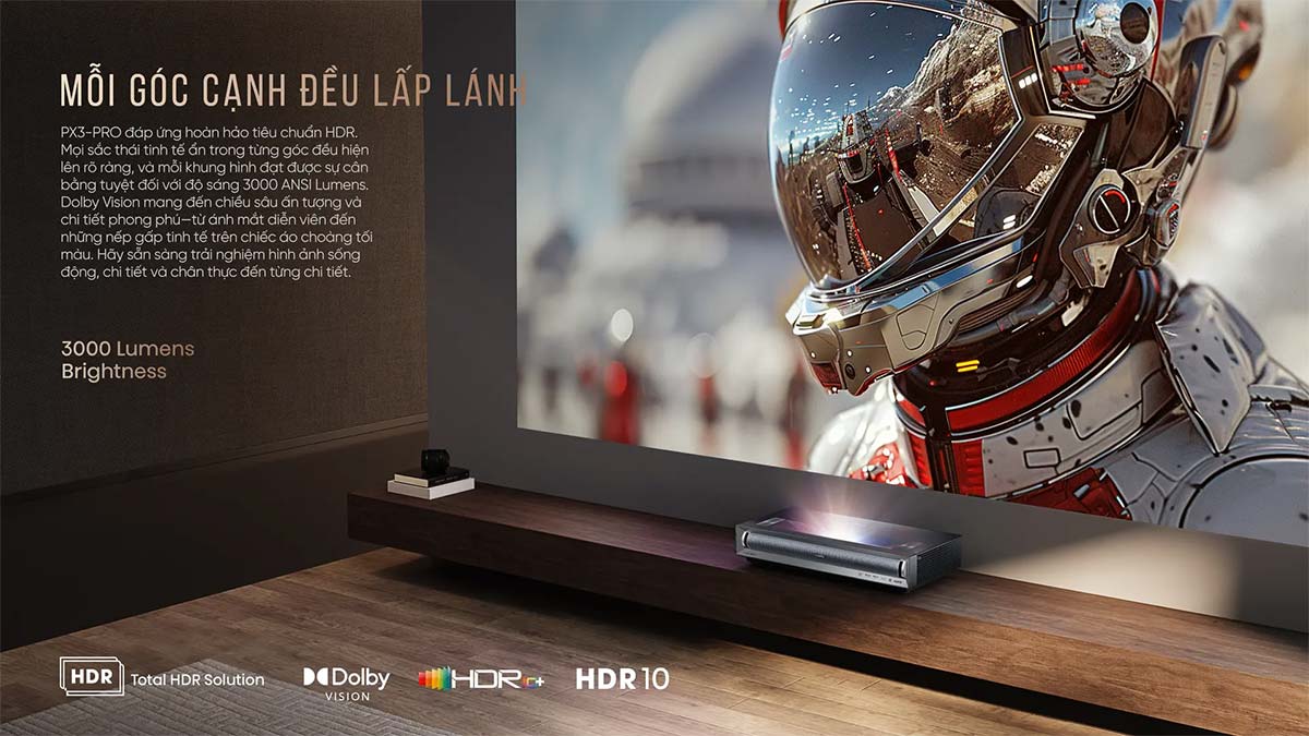 Máy chiếu siêu gần Hisense Cinema PX3-Pro