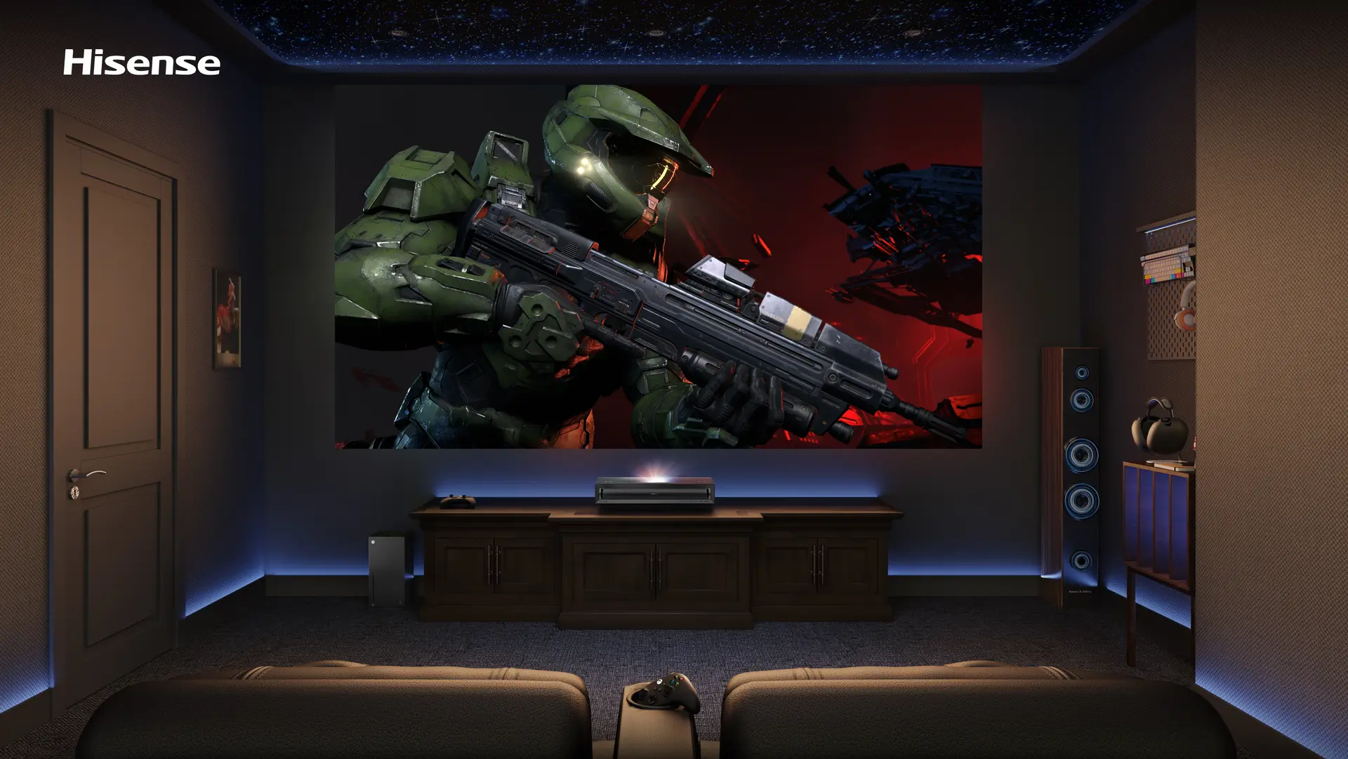 Máy chiếu siêu gần Hisense Cinema PX3-Pro