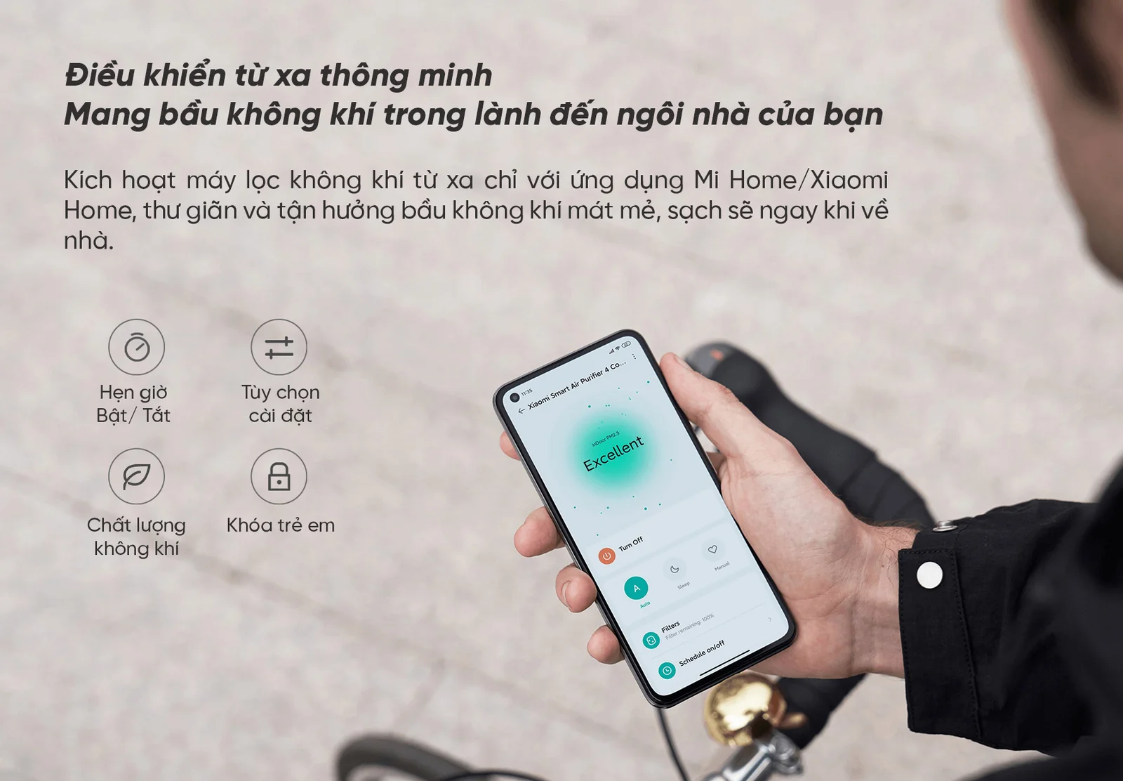 Máy lọc không khí Xiaomi Air Purifier 4 Compact