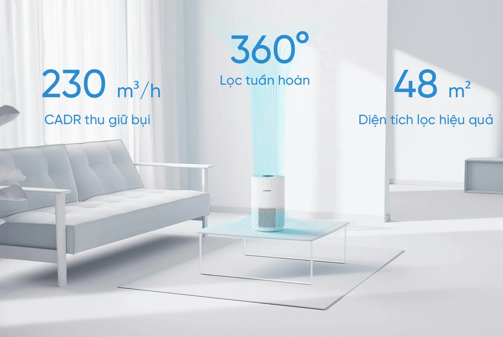 Máy lọc không khí Xiaomi Air Purifier 4 Compact