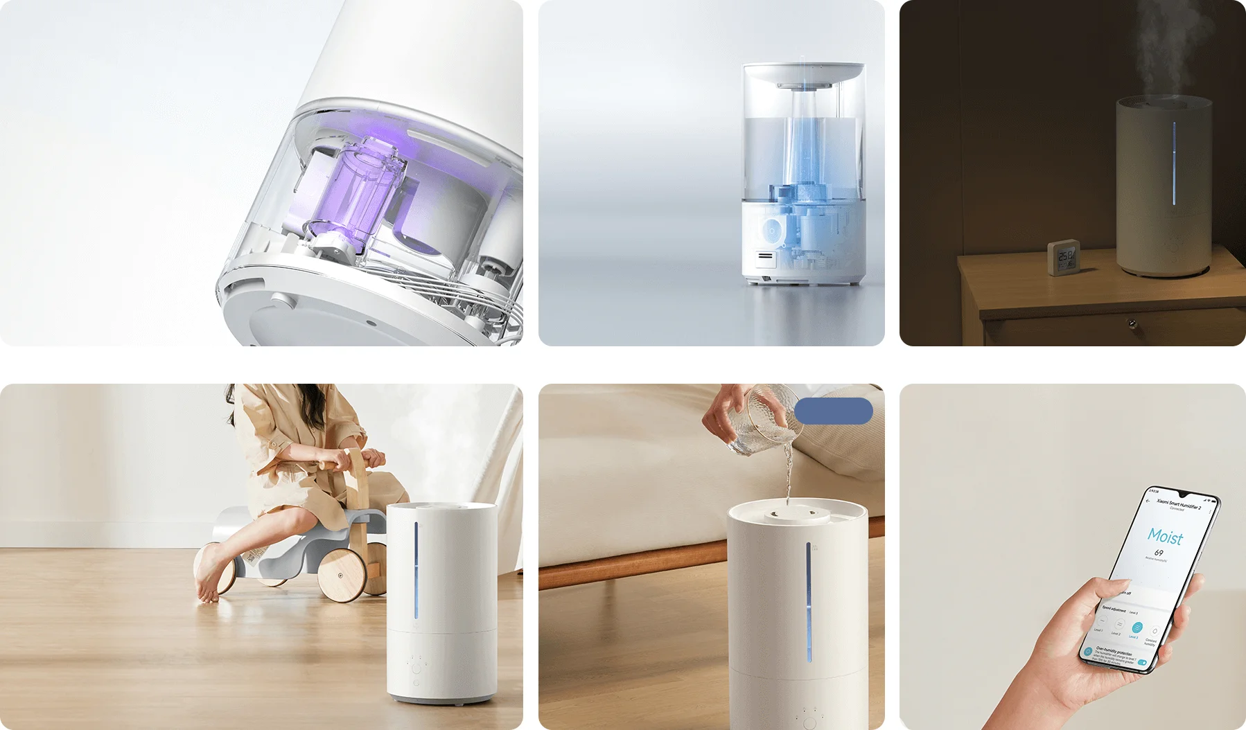 Máy phun sương tạo độ ẩm Xiaomi Smart Humidifier 2
