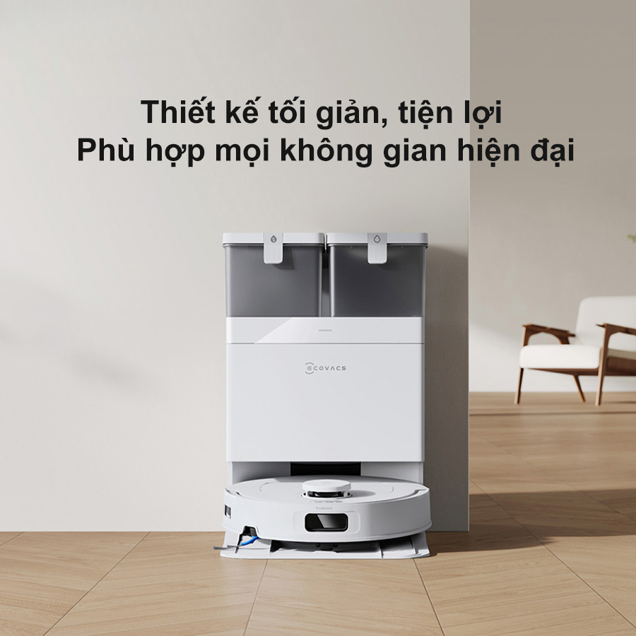 Thiết kế tối giản của Ecovacs T30C
