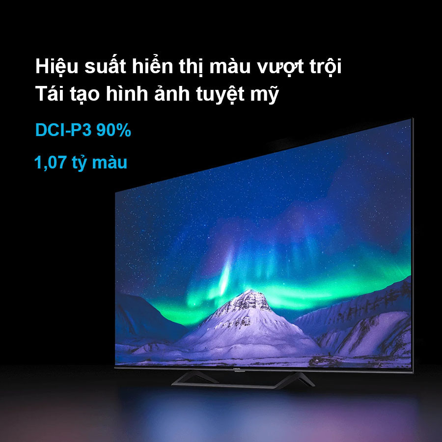 Tivi Xiaomi 75 inch 4k UHD có 1.07 tỷ màu