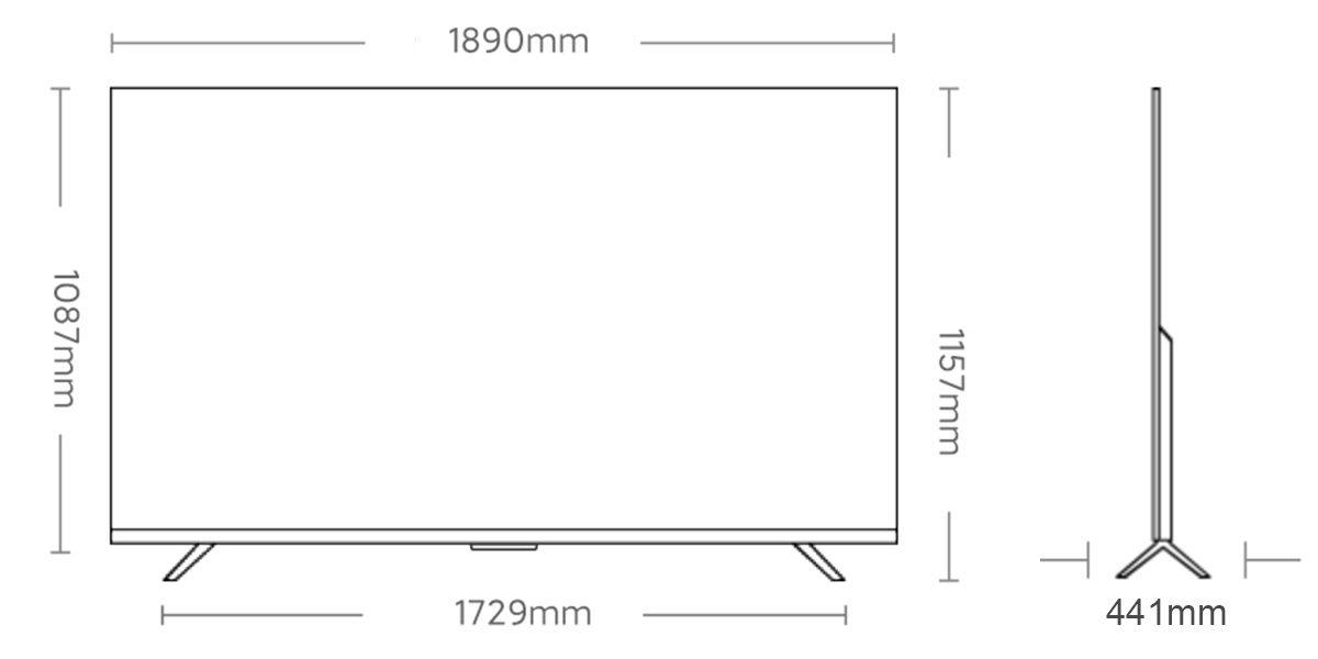 Tivi Xiaomi 85 Inch 4K Redmi X85